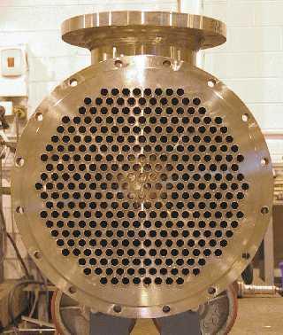 शेल और ट्यूब प्रकार के गर्मी विनिमयक