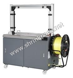 Fully Auto Strapping Machine - Stainless Steel, L 1476 x W 689 x H 1644 mm | 0-70 kgs Strapping Tension, 25 Strap/min Speed, Multi-Voltage Options