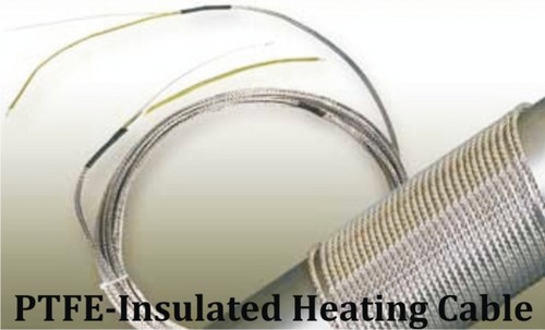 PTFE-इन्सुलेटेड हीटिंग केबल