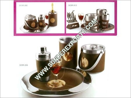Stainless Steel Bar Set