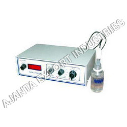 Digital PH Meter - Mild Steel, 1-4 Kilograms Weight | Rugged Portable Design, RED LED Display, Manual/Auto Temp. Compensation