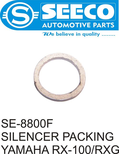 SILENCER PACKING - Copper, Steel, Asbestos, Non-Asbestos | 30.5x20.3x7.6 mm, Aluminium, Engine Overhauling Gasket Unit, Exhaust Gaskets