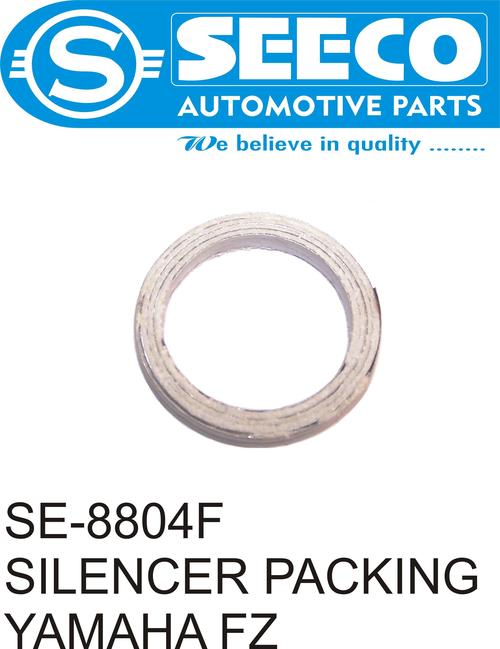 SILENCER PACKING - Aluminium & Metal, 30.5x20.3x7.6 mm | Lightweight 50-200g, Polished Finish, Versatile Gasket Options