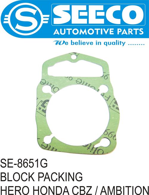 BLOCK PACKING - Aluminium, 558.8 x 381 mm, Polished Finish | Weight: 50-160 g, Features Copper, Steel, Asbestos, Non-Asbestos Gaskets for Engine Overhauling