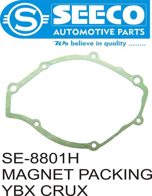 MAGNET PACKING - Metal, 50 x 50 mm , Polished Finish, Weighs 40-120 Grams, Perfect for Engine Overhauling Gaskets & Exhaust System Applications