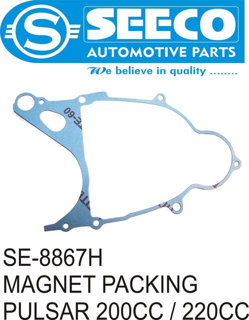 MAGNET PACKING - Metal, 36x15 mm, Polished Finish, Weight 40-120 g | Cylinder Head Gaskets, Various Materials, Silicon Coatings, Full Set Units