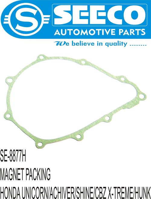 MAGNET PACKING - Copper, Steel, Non-Asbestos Gasket Set | Dimension: 36x15 mm, Weight: 40-120 g, Polished Finish, Engine Overhauling & Exhaust Solutions
