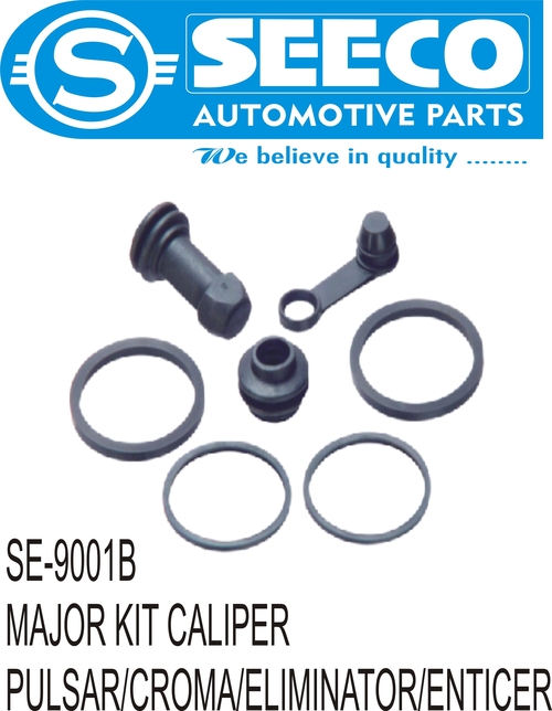 Brake Caliper Kit - Aluminum, Epoxy Powder Coated Finish | Enhanced Accuracy, Durable Metal Construction for Optimal Performance, Perfect for International Standards