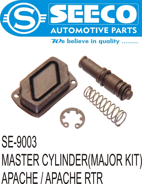 Master Cylinder - Iron Material, Epoxy Powder Coating Finish | Precision Engineered Brake Cylinders for Enhanced Durability and Performance