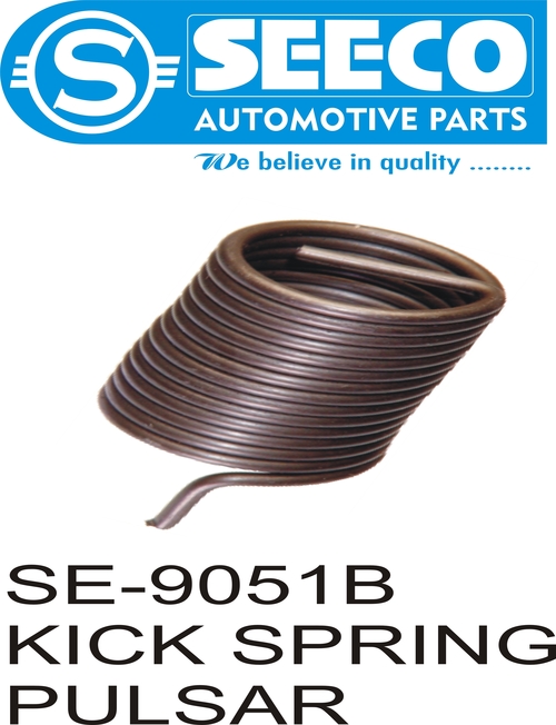 KICK SPRING - Mild Steel, Galvanized Finish | For Automobile Industry, 3-4 Years Working Life, Precision Engineered by SEECO