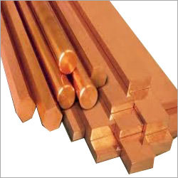 Copper Rods - Copper, Various Sizes and Shapes (Hexagonal, Round, Square) | Corrosion Resistant, High Conductivity, Precise Dimensions, ASTM B1