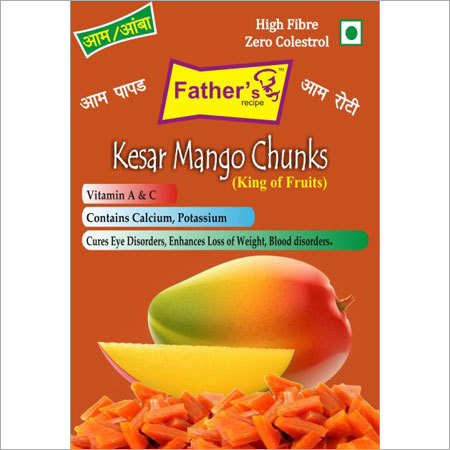 केसर आम के टुकड़े