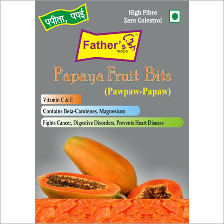 पपीता फल के टुकड़े