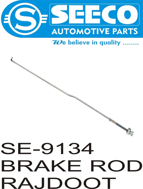 BRAKE ROADS - Steel, Zinc Plated | Brake Type: Reliable Performance, Iron Pattern Material, Enhanced Operational Life