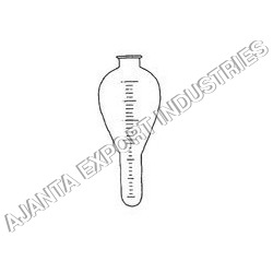 Separating Funnels With PTFE Stopper - Glass Material, 50-150 Grams | Ideal for Laboratory Use, Precise Fluid Separation Solution