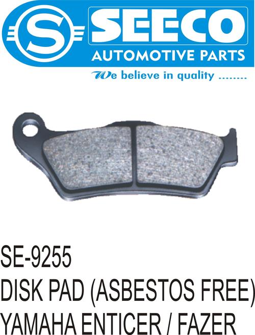 DISK PAD (ASBESTOS FREE) - Sintered Carbon Metallic & Semi-Metallic Materials, 180-490 Grams | High Thermal Stability, Low Fade, Anti-Squeak