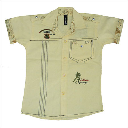 100% कॉटन लड़के की शर्ट