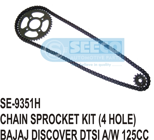 Chain Sprocket Kit - Stainless Steel Finish, 5-8 Working Life | Ideal for Automobile Industry, Polished Design