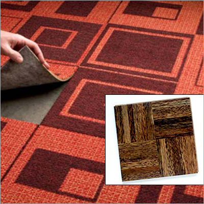 Floral designer carpet Tiles