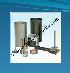 Piston, Connecting Rod, Valve & Cylinder Liner