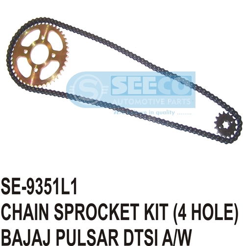 Chain Sprocket Kit - Stainless Steel & Mild Steel, 5-10 Working Life | Polished Finish for Automobile Industry