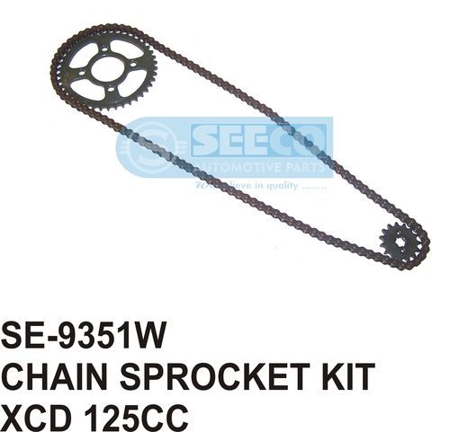 Chain Sprocket Kit - Stainless Steel & Mild Steel, Polished Finish | 5-8 Working Life for Automobile Industry