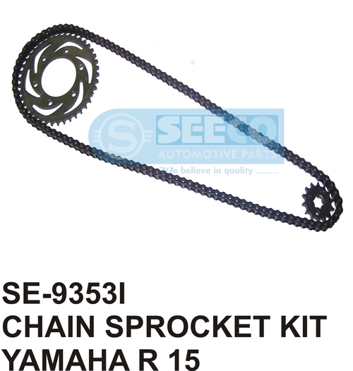 Chain Sprocket Kit - Stainless Steel, Galvanized Finish | 8-10 Years Working Life, Designed for Automobile Industry