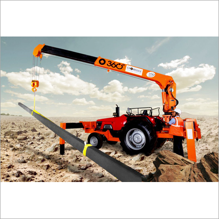 Tractor Mounted Hydraulic Crane