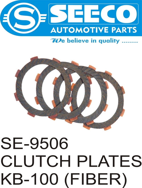 Clutch Plates - Moulded, Size: 10-14 Inch | OE Number: 2, Enhanced Operational Life, International Quality Standards