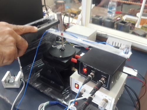 Impulse Hammer &  Beam Test setup