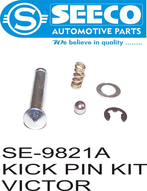 KICK PIN KIT - Stainless Steel, Galvanized Surface Treatment | For Automobile Industry, 2-3 Years Working Life, Precision Engineered Components