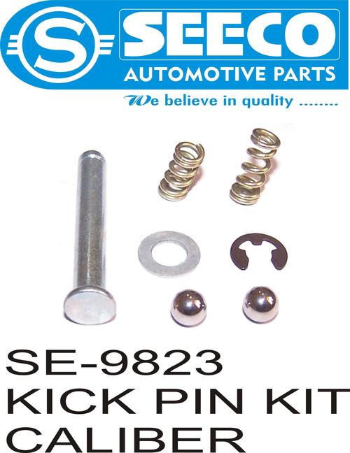 KICK PIN KIT - Mild Steel & Stainless Steel, Rubber Material | Galvanized Surface Treatment, 2-4 Years Working Life, For Automobile Industry