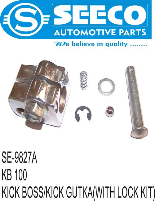 KICK BOSS - Mild Steel & Stainless Steel, Galvanized Surface Treatment for Enhanced Durability and 3-4 Years Working Life