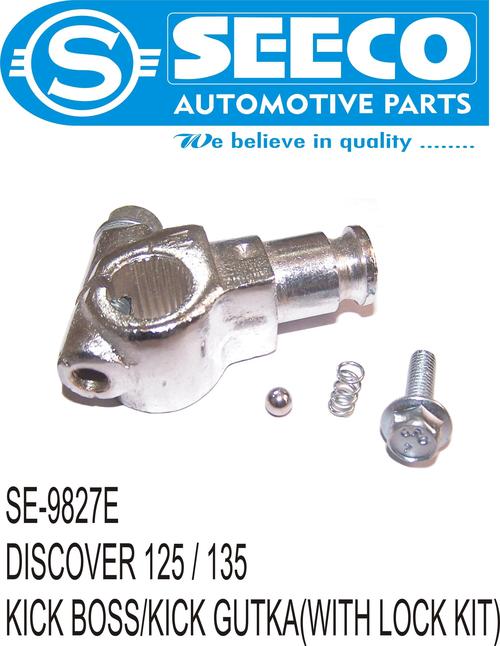 KICK BOSS - Mild Steel & Stainless Steel, Galvanized Finish, 3-4 Years Working Life, Includes Lock Kit for Enhanced Reliability