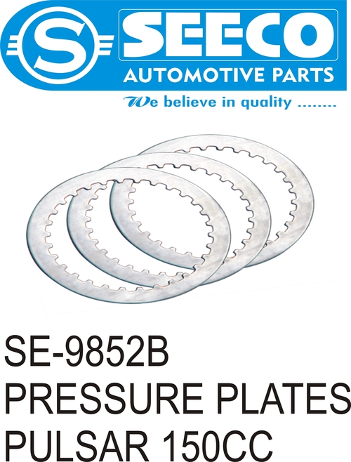 PRESSURE PLATES - Cast Iron, 50-500 Grams Weight | Polished Finish, for Two Wheeler, Maximum Accuracy for Enhanced Operational Life