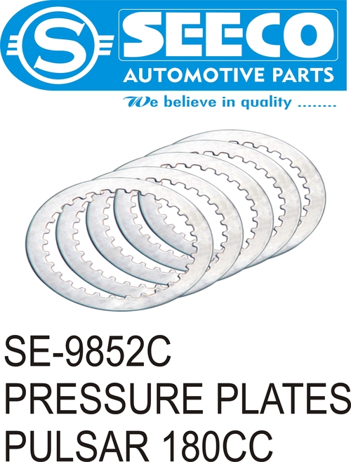 Pressure Plates - Cast Iron, 50-500 Grams Weight | Polished Finish, Designed for Two Wheelers, Engineered for Maximum Accuracy and Enhanced Operational Life