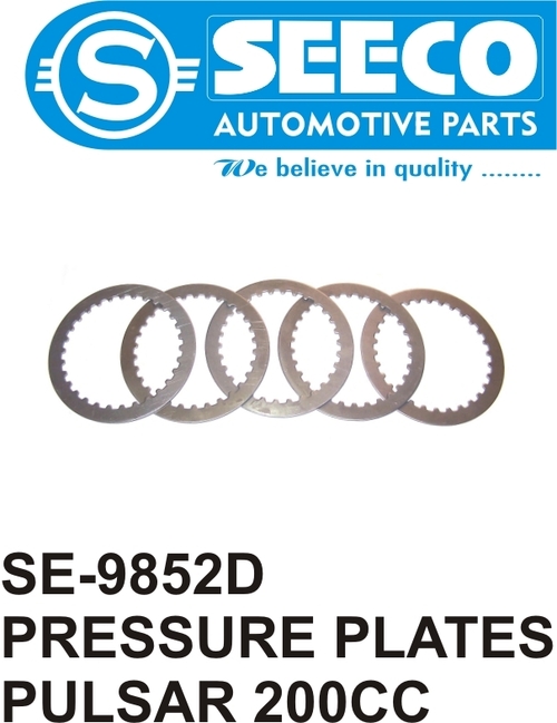Pressure Plates - Cast Iron, 50-500 Grams Weight | Polished Finish, Ideal for Two-Wheeler Applications, International Standard Quality