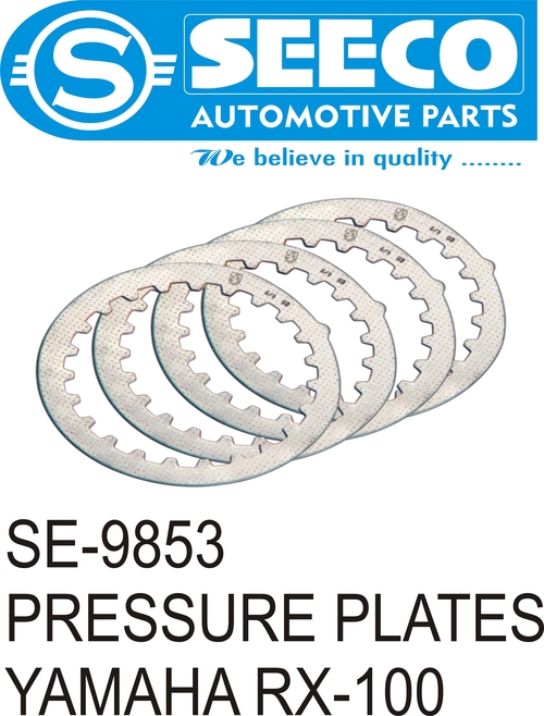 Pressure Plates - Cast Iron, 50-500 Grams | Polished Finish for Two Wheelers, Precision Engineered for Enhanced Durability