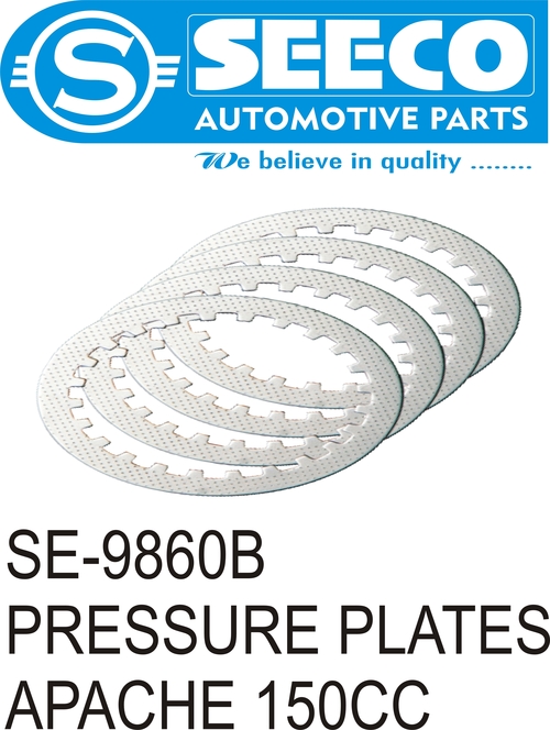 Pressure Plates - Cast Iron, 50-500 Grams | Polished Finish for Two Wheeler, Maximum Accuracy for Enhanced Operational Life