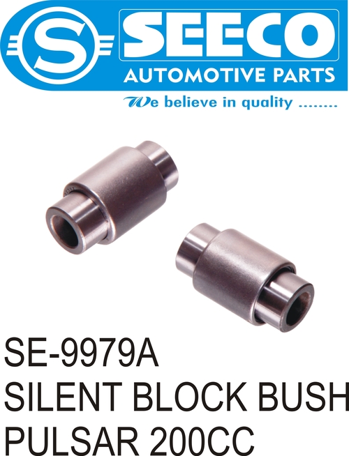 Silent Block Bush - Metal, Polished Surface Treatment | Engineered for Automotive and Engineering Industries, Excellent Finish and Enhanced Operational Life