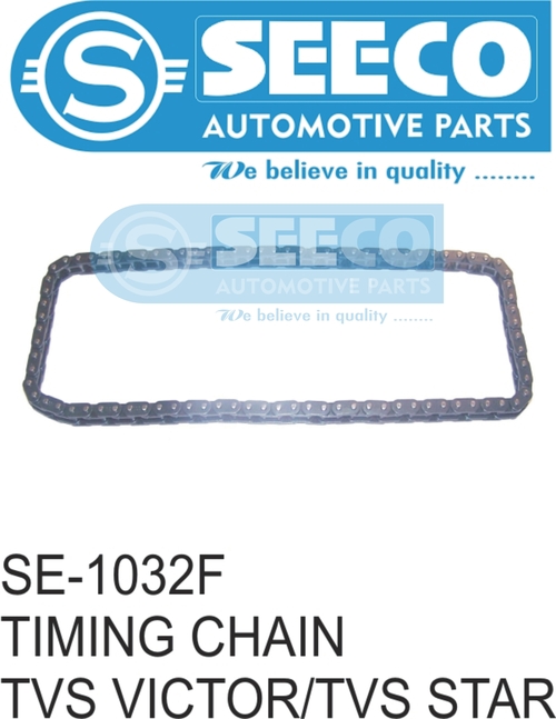 Timing Chain - Stainless Steel & Iron | Galvanized Finish, Designed for Automobile Industry, Lightweight 0.5-2.8 Kg Range