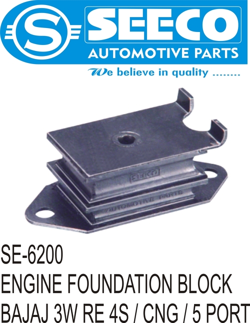 Lightweight Engine Foundation Block (Rubber Lsolaor)
