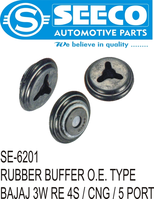 Durable Rubber Buffer (With Nylon Washer)