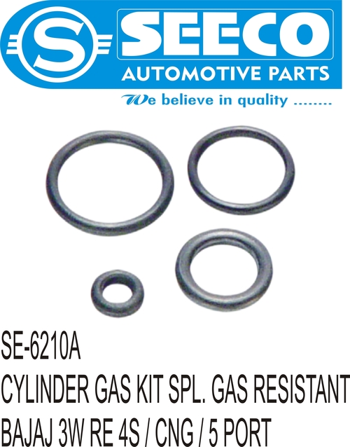 CYLINDER GAS KIT (GAS RESISTANT) - Brass Material, Weight 100-350 Grams, 4-5 Years Working Life | Polished Finish, High Durability for Automotive Applications