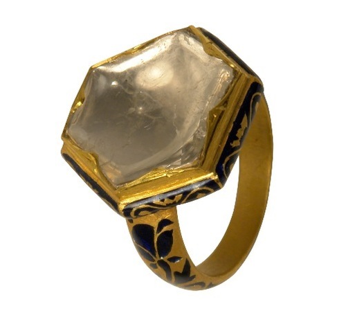 डायमंड पोल्की रिंग