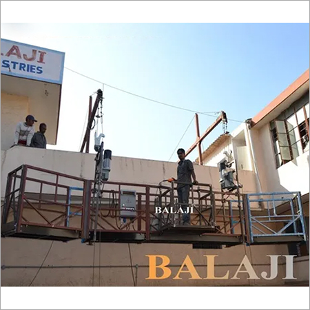 Platform Hoist - Heavy Duty Aluminum, 500 kg Load Capacity | Versatile Lifting Solutions for Various Industries