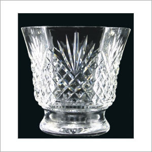 Crystal 5" षट्भुजाकार बर्फ बाल्टी