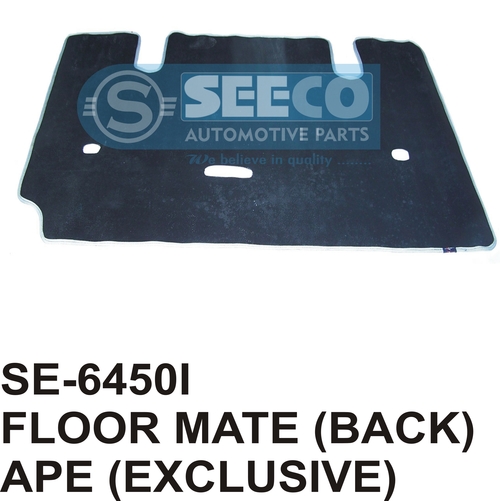 All-Weather Floor Mat - Rubber, 1-2 Kilograms | Custom-Fit Design, Perimeter Lip, Locking Grip System