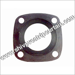 Square Flange Washer - P.V.C. Material, Up to 5mm Thickness, Black | Thermal Resistant, Lightweight, Rugged Design, Weatherproof