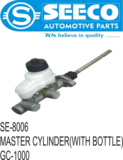 Master Cylinder Assembly - Stainless Steel & Rubber, Polished Finish | 4-6, 5-8 Working Life for Automobile Industry